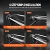 VEVOR Gervės trosas, 9,5 mm x 22,9 m, galvanizuotas plienas, su sukamuoju kabliu