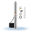 VEVOR Giluminis panardinamas siurblys 4SDM2/12, 1100 W, 230 V, 65 l/min, 85 m, nerūdijantis plienas