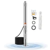 VEVOR Giluminis panardinamas siurblys 3SDM4/13, nerūdijantis plienas, 910 W, 230 V, 100 l/min