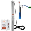 VEVOR Giluminis panardinamasis siurblys 1500W 230V, 108 m, nerūdijantis plienas, 19,4 m laidas, 4SDM6/15