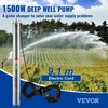 VEVOR Giluminis panardinamasis siurblys 4SDM6/15, 1500 W, 230 V, 9.8 m³/val., 108 m, nerūdijantis plienas