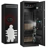 Koduva VEVOR ginklų seifas 10-12 ginklams, SS-202QG, 400 x 500 x 1380 mm