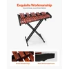 VEVOR Glockenspiel xylophone, 32 natų, medinis, su reguliuojamu stovu, 4 lazdelėmis ir nešiojamu krepšiu
