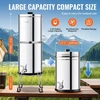 Koduva VEVOR gravitacinė vandens filtravimo sistema, 2,25 gal., 304 nerūdijantis plienas, raudona