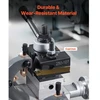 Koduva VEVOR greito keitimo įrankių laikiklio rinkinys, 6 vnt., 45# plienas, 64,5 x 64,5 x 76,2 mm
