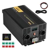 VEVOR Grynos sinusoidės keitiklis TP-3000W, 3000 W, 24 V DC į 230 V AC