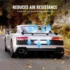 VEVOR GT sparnas automobiliui, 43,3 col. universalus, vieno denio, reguliuojamas, juodas