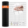 VEVOR Hardware cloth vielos tinklo ritinys, 910 x 15240 mm, 16 gauge, cinkuotas su juoda vinilo danga