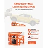 VEVOR Hidraulinės automobilių rampos, 2 vnt., 5 t, 270–360 mm