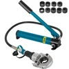 Koduva VEVOR hidraulinės užspaudimo replės 6T, V12-28 mm ir TH16-32 mm