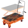 Koduva VEVOR hidraulinis kėlimo stalas vežimėlis, 150 kg, 1270 mm kėlimo aukštis, dvigubos žirklės