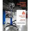 VEVOR Hidraulinis transmisijos domkratas, 1322 lbs / 0,6 t, teleskopinis, su kojiniu pedalu, 88–176 cm