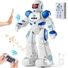 VEVOR Interaktyvus programuojamas robotas vaikams, valdomas gestais, su nuotolinio valdymo pultu