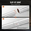 VEVOR Išmetimo komplektas, 16 vnt., universalus DIY su slip-fit jungtimi