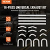 VEVOR Išmetimo komplektas, 16 vnt., universalus DIY su slip-fit jungtimi