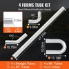 VEVOR Išmetimo komplektas, 16 vnt., universalus DIY su slip-fit jungtimi