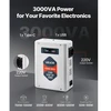VEVOR Įtampos keitiklis, 3000 VA, 110 V į 220 V, HYDXMG--3000VA