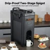 VEVOR Izoliuotas gėrimų dispenseris, 18,9 l, LDPE, karštiems ir šaltiems gėrimams