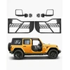 VEVOR Jeep vamzdinės durys, 2 durų, skirtos Jeep Wrangler JL ir Gladiator JT