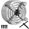 VEVOR K72-125 5 colių 4 žandų tekinimo griebtuvas, 125 mm, nepriklausomas, reversinis