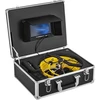 VEVOR Kanalizacijos kamera, vamzdžių apžiūros kamera 30 m, 7" monitorius, HD DVR, 8 GB kortelė