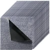 VEVOR Kiliminės plytelės 457 x 457 mm, 10 vnt., pilkos