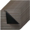 VEVOR Kiliminės plytelės 610 x 610 mm, 24 vnt., modulinis kilimas, tamsiai ruda