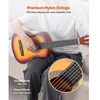VEVOR Klasikinė gitara 780 mm, sunburst, rinkinys pradedantiesiems