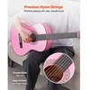 VEVOR Klasikinė gitara, 960 mm, rožinė, su priedų rinkiniu