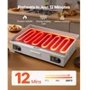 VEVOR Komercinė elektrinė keptuvė, 28,54 x 15,75 col., 4400 W, reguliuojama 50–300 °C, nerūdijančio plieno