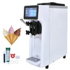 VEVOR Komercinė minkštų ledų mašina, 10 l/val., 900 W, vieno skonio, stalviršinė