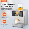 VEVOR Komercinė sniego ledo mašina, 529,1 lb/24 h, nerūdijančio plieno, skysčio aušinimo sistema