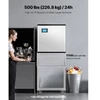 VEVOR Komercinis ledo gaminimo aparato modulis SKF-500BLS, 226,8kg/24 h, 565 x 565 x 562 mm