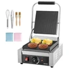Koduva VEVOR komercinis panini grilis 1800 W, nerūdijančio plieno sumuštinių presas su temperatūros kontrole, 22 x 23 cm