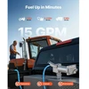 VEVOR Kuro perkėlimo siurblys, 12 V DC, 57 l/min, ketaus, rinkinys su rankiniu uždarymo pistoletu