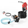 VEVOR Kuro pernašos siurblys, 12V DC, 57 l/min (15 GPM), 186 W, nešiojamas, su automatiniu uždarymo antgaliu