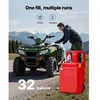 VEVOR Kuro talpa, 32 gal., nešiojama kuro talpa su 12 V DC 2,5 GPM elektriniu kuro siurbliu