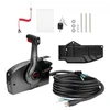 VEVOR Laivo droselio valdymo dėžė 881170A15, šoninis montavimas Mercury PT 2 taktų, Power Trim, 16,3 pėd. laidynas