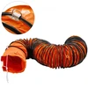 VEVOR Lanksti PVC ortakių žarna, 7,6 m, 10 colių, oranžinė