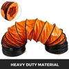 VEVOR Lanksti PVC ortakių žarna, 7,6 m, 10 colių, oranžinė