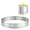 Koduva VEVOR laužavietės stovas Solo Stove Bonfire, 68,6 cm nerūdijančio plieno žiedas, skirtas Yukon 27 colių