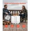 Koduva VEVOR laužavietės stovas Solo Stove Bonfire, 68,6 cm nerūdijančio plieno žiedas, skirtas Yukon 27 colių