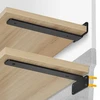 Koduva VEVOR lentynos laikiklis, 12” x 4” x 1,6”, 6 vnt., juodas, 5 mm plieno