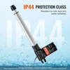 VEVOR Linijinis aktuatorius 12 V, 25,4 cm, 6000 N, 0,5 cm/s, IP44