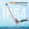 VEVOR Linijinis aktuatorius 12 V, 30,5 cm, 1,4 cm/s, 1000 N, IP54