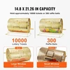 Koduva VEVOR lošimo būgnas 25-ST, metalinis, 376 x Ø540 mm