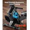 VEVOR Magnetinis irklavimo treniruoklis, 16 lygių, sulankstomas, Bluetooth programėlės suderinamumas, LCD ekranas, 158 kg