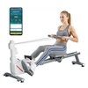 VEVOR Magnetinis irklavimo treniruoklis, 16 lygių, sulankstomas, 158 kg, Bluetooth APP, LCD ekranas