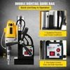 Koduva VEVOR MD40 magnetinis gręžimo stovas, 1100 W, 40 mm, 11 dalių HSS frezų rinkinys