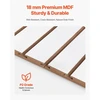 Koduva VEVOR MDF garažo slatwall paneliai, 4 x 4 ft, balti, modulinio dizaino